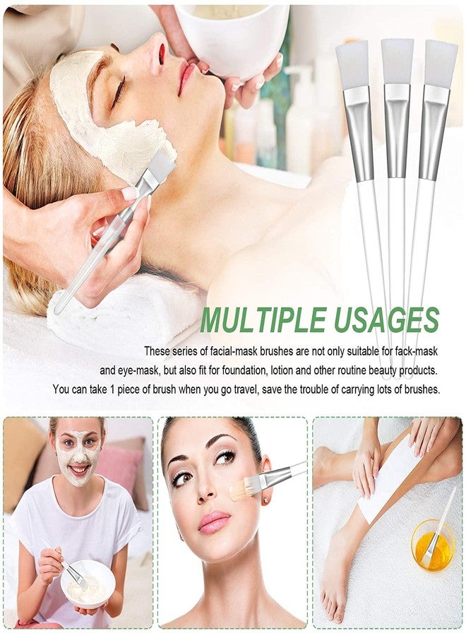 AKADO Professional Facial Cleansing Sponge with Headband and Face Pack Brush Cosmetic Puff Face Care Cleansing Makeup Remover Tools Set (Plastic Brush, Puff, Headband) - Image 4