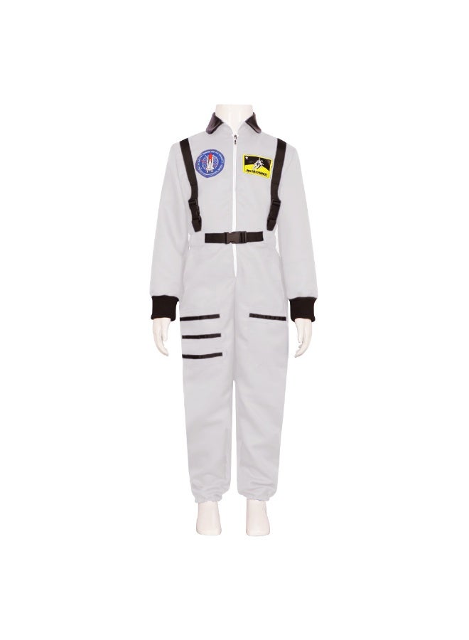 NIBEMINENT Spacesuit, Halloween performance costume, astronaut costume, astronaut one-piece suit, role-playing costume - Image 1