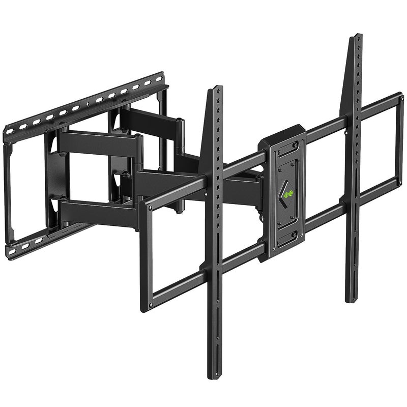 USX MOUNT Heavy Duty Full Motion TV Wall Mount for 60-120 Inch TVs, Holds 220lbs, 28" Extension Wall Bracket, Preassembled TV Mount for 65" 75" 85" 90" 98" 100", Max VESA 900x600mm, Fits 12-24" Studs - Image 1