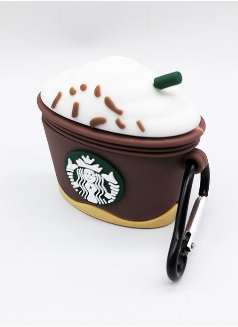 Cartoon Case Cover For Apple AirPods 3 Brown/White/Green