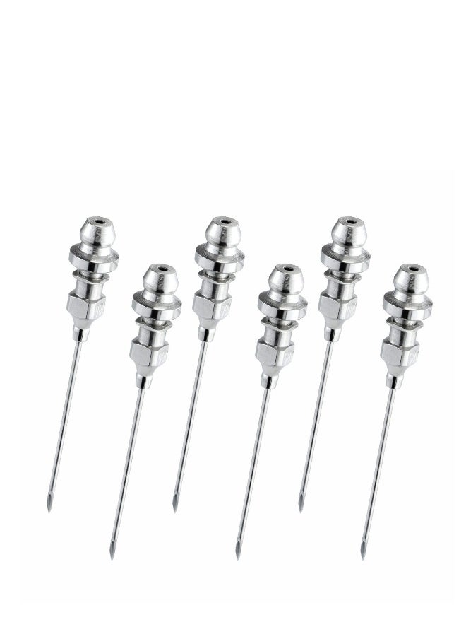 Generic - Bearing Grease Injector Kit with Removable Needles - 6-Piece Grease Dispenser for Precision Injection into Sealed Bearings and CV Joints, Ideal for Automotive and Machinery Maintenance - Image 1
