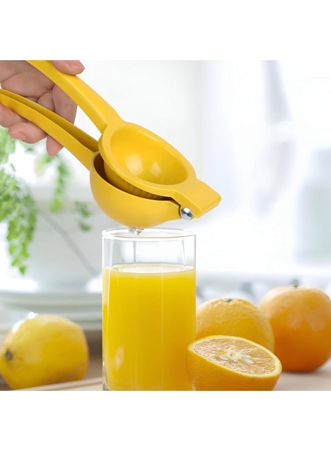 Spaceshoop Lemon Squeezer Hand Press Juicer Manual  Rustproof Aluminium Alloy Stainless Steel  Anti Etchant  Portable Citrus Juicer for Squeezing Lemon and Citrus Fruit - Image 4