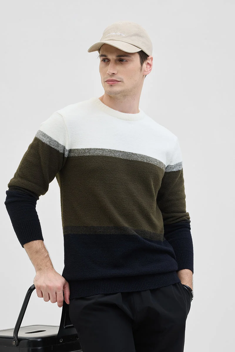 SNITCH كنزة فضفاضة بألوان متدرجة