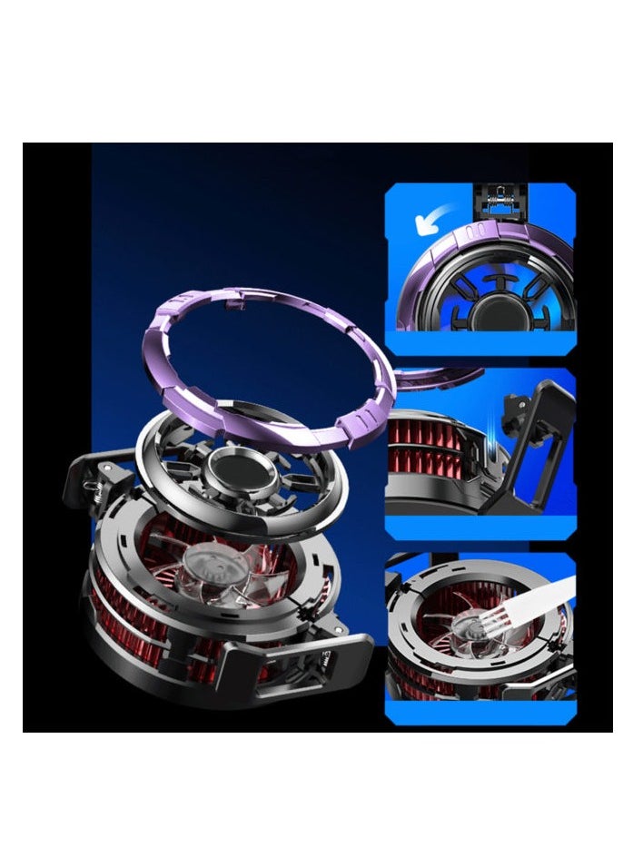 Memo - MIMO CX08 20W Rechargeable Dual Gear Mobile Phone Cooling Fan Gaming Cooler Fan Mobile Phone Cooling Fan - Image 1