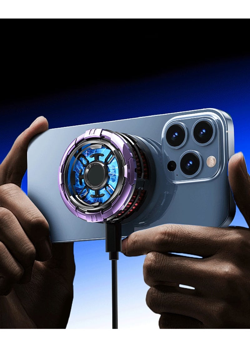 Memo - MIMO CX08 20W Rechargeable Dual Gear Mobile Phone Cooling Fan Gaming Cooler Fan Mobile Phone Cooling Fan - Image 1