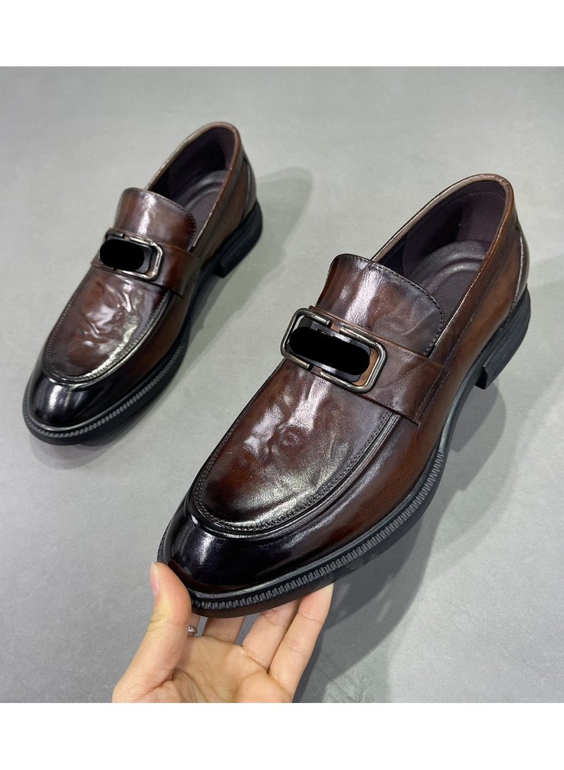 Nariele حذاء جلدي جديد للرجال للعمل