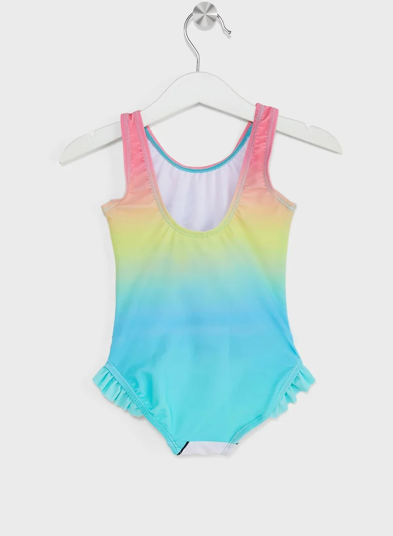 NAME IT Kids Unicorn Print Swimsuit