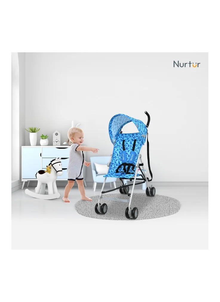 نورتر Rex Buggy Stroller Multicolor Lightweight Stroller with Compact Fold Canopy Shoulder Strap 6 to 36 monthsMulticolor Official Product