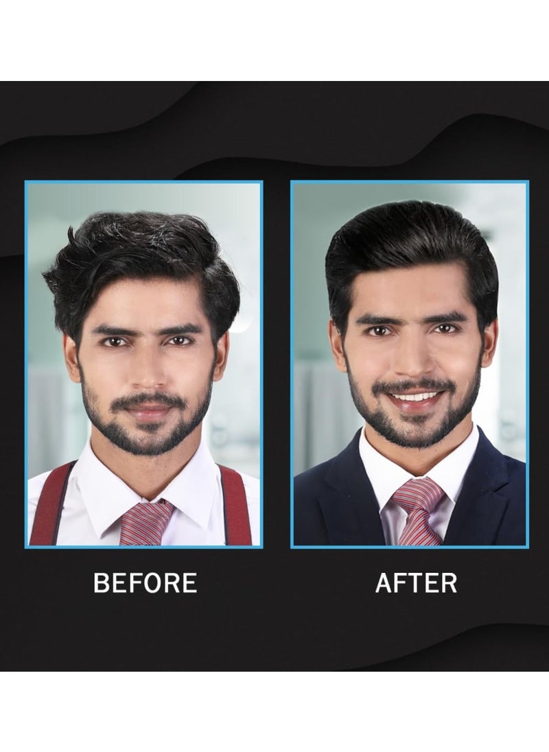 SET WET Hair Wax For Men - 60 g - Strong Hold, Perfect Slick & Shiny Wet Look, Easy Wash Off - No Paraben, Sulphate and Alcohol  - Image 5