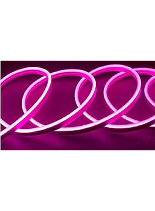 12 فولت 6 مم نيون LED مرن 5 متر وردي وردي