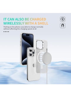 Rock Pow Case for iPhone 14 Pro Compatible with MagSafe Built-in Camera Ring Stand Shock Proof-Grade Protection Magnetic Phone Classic Kickstand Case  - Image 4