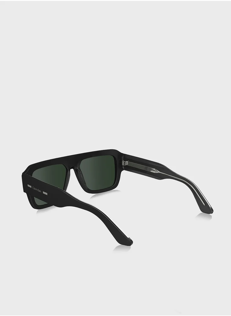 CALVIN KLEIN Modified Rectangle Sunglasses Ck24501S
