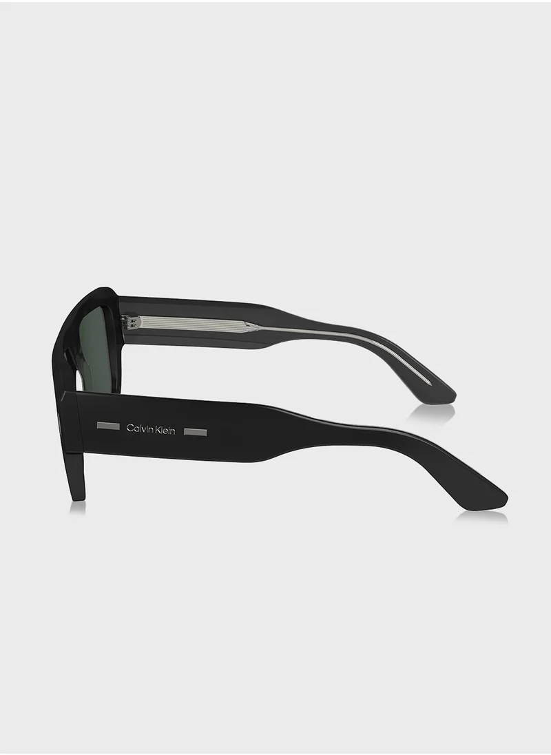 CALVIN KLEIN Modified Rectangle Sunglasses Ck24501S