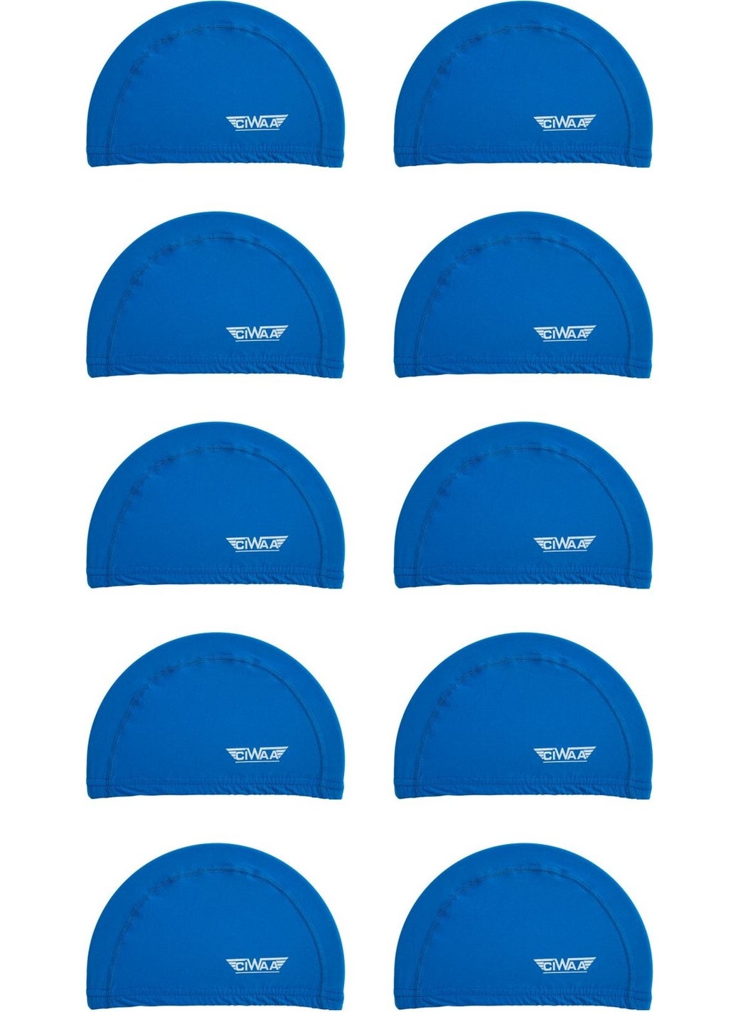 Ciwaa - Lycra Bonnet Pool Sea Lycra Fabric Cloth Swimming Cap 10 Lu - Image 1