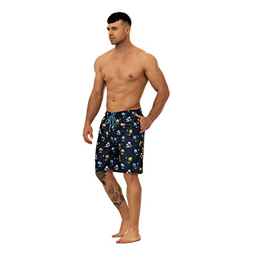KAILUA SURF Big and Tall Mens Swim Trunks, 9" Mens Designer Bathing Suit Boardshorts - Image 2