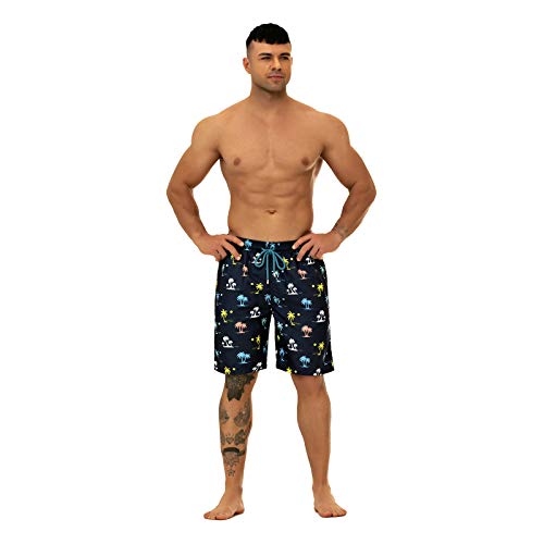 KAILUA SURF Big and Tall Mens Swim Trunks, 9" Mens Designer Bathing Suit Boardshorts - Image 3