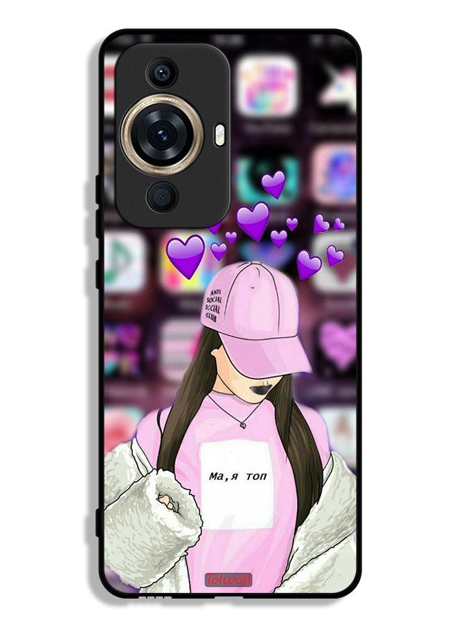 Tolwak - Huawei nova 11 Ultra Protective Case Cover Anti Social Club - Image 1