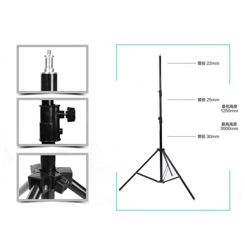 Po Metal Bracket Clothing Portrait Door Type Pography Background Frame Live Gantry Frame Background Cloth Frame Shooting Props - Image 5