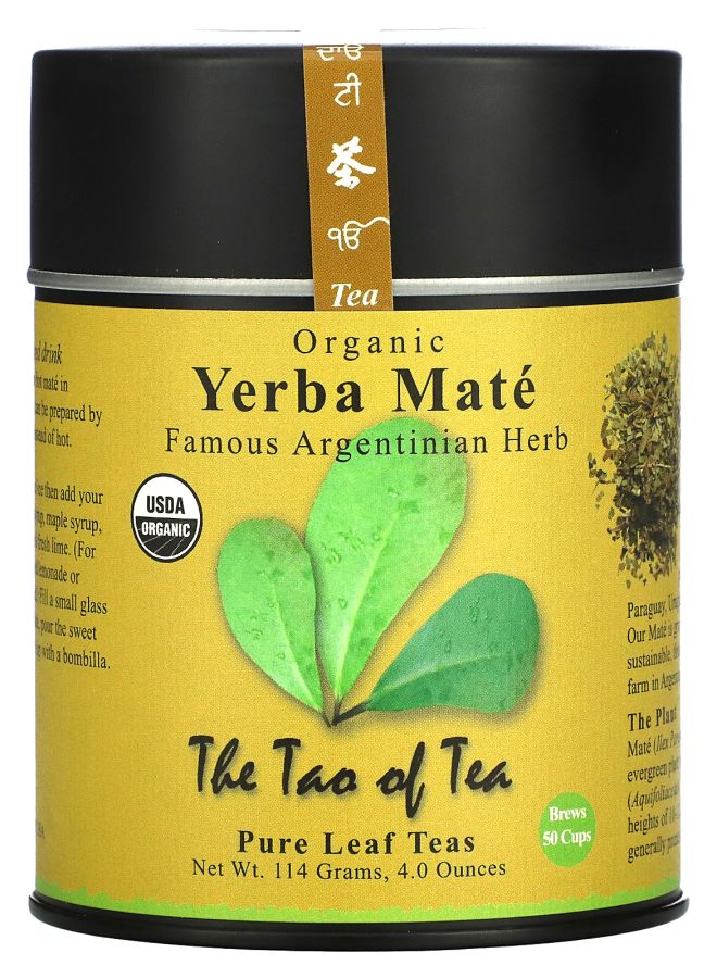 The Tao of Tea Organic Yerba Mate Tea 4 oz (114 g)