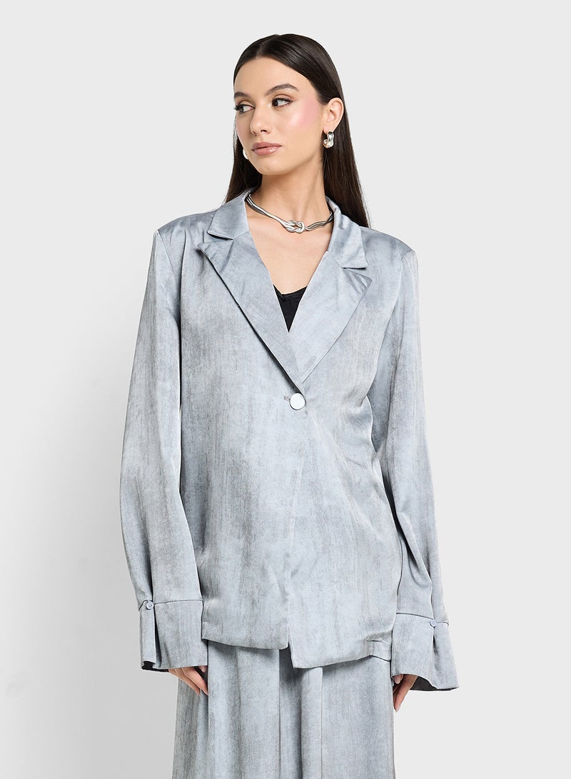 ELLA Printed Jacket & Skirt Set  - Image 3