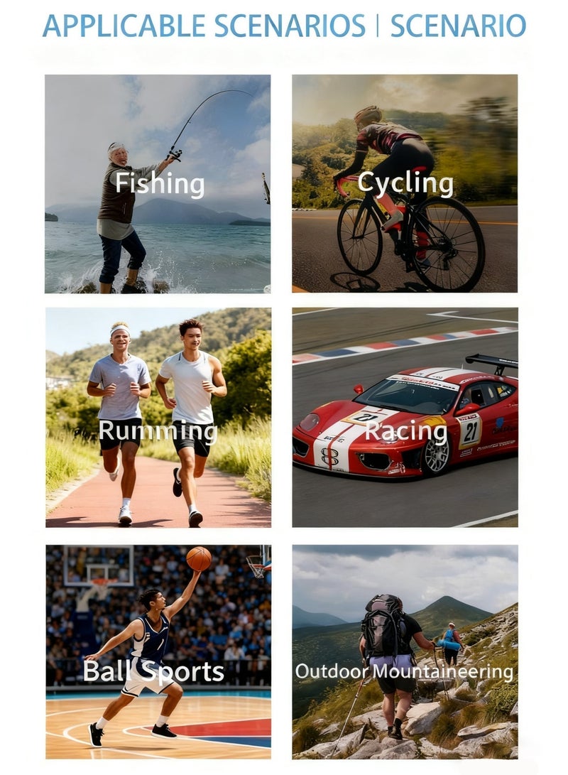 قناع واقي من الشمس لحماية الوجه من الشمس، حماية الوجه من الشمس، مادة امتصاص العرق، قناع واقي من الشمس خارجي، مناسب لمختلف الرياضات الخارجية، قناع واقي من الشمس قابل للتنفس مع تغطية للرقبة - Image 4