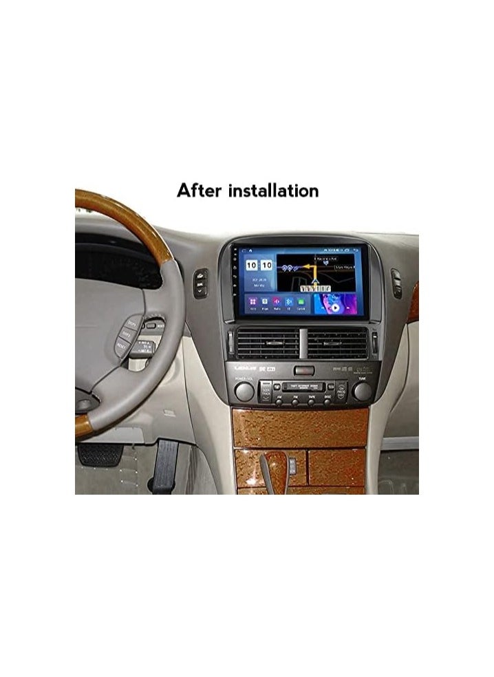 SHEZA STAR - Lexus Ls430 Android Screen 2004 2005 2006 4GB RAM 64GB ROM Support Apple Carplay Android Auto Wireless QLED Touch Screen AHD Night Vision Camera Included - Image 1