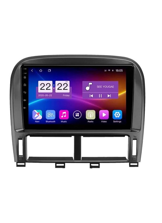 SHEZA STAR - Lexus Ls430 Android Screen 2004 2005 2006 4GB RAM 64GB ROM Support Apple Carplay Android Auto Wireless QLED Touch Screen AHD Night Vision Camera Included - Image 1
