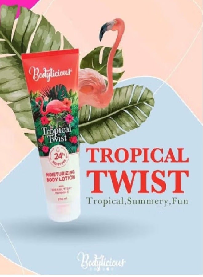 بودي ليشاس لوشن تروبيكال تويست المرطب للجسم - 236 مل - Image 3