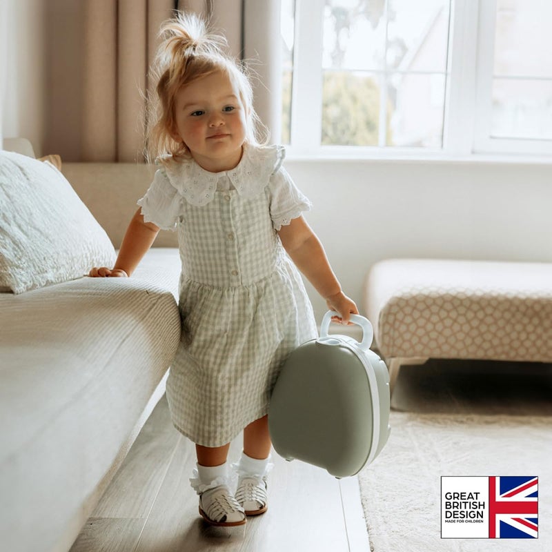 My Carry Potty - Grey Pastel Travel Potty, Award-Winning Portable Toddler Toilet Seat for Kids to Take Everywhere - Image 2