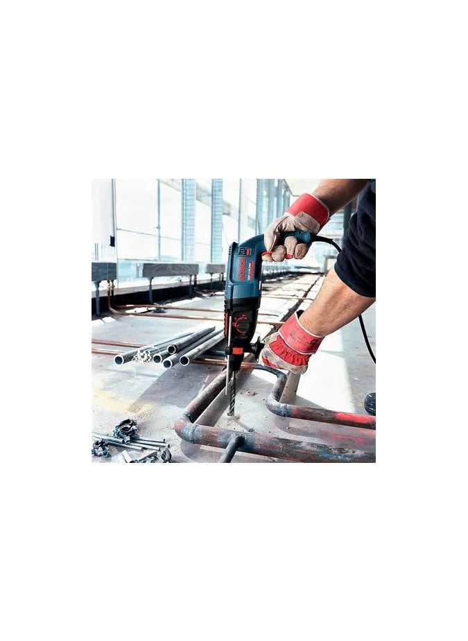 BOSCH - BOSCH - GBH 2-26 DRE rotary hammer with SDS plus, all-rounder for daily use, superior drilling rate in the 2 kg hammer class, Impact stop for drilling in wood and steel - Image 1