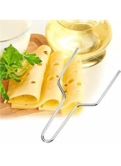 Oasisgalore Stainless Steel Cheese Cutter Slicer with Y-Type Wire, Handheld for Mozzarella, Cheddar, Gruyere  - Image 2