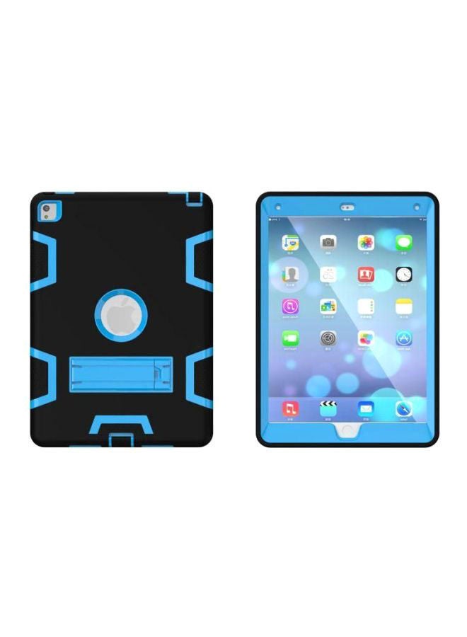 NIBEMINENT Defender Case Cover With Kickstand For Apple iPad Air 2/6 9.7-Inch Blue/Black  - Image 1