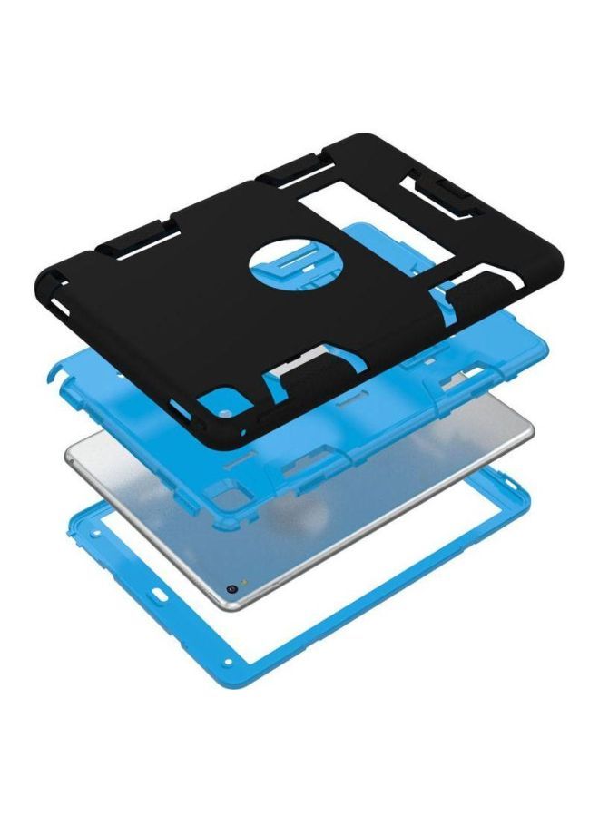 NIBEMINENT Defender Case Cover With Kickstand For Apple iPad Air 2/6 9.7-Inch Blue/Black  - Image 3
