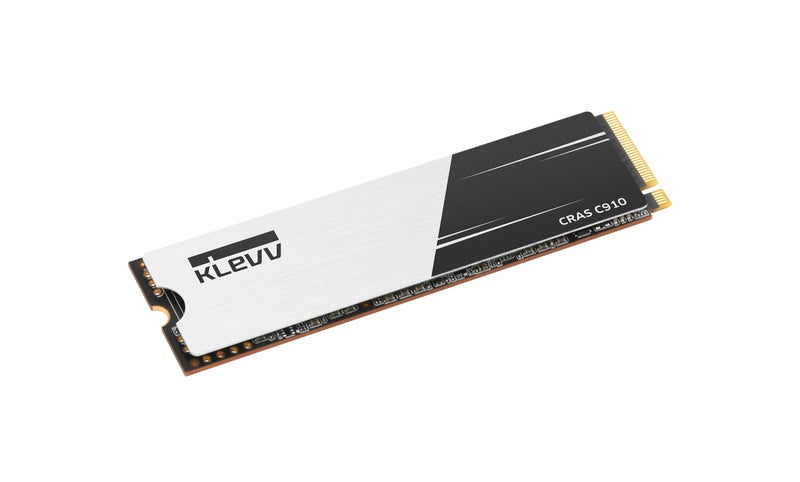 KLEVV CRAS C910 2TB M.2 2280 NVMe PCIe Gen4x4 SSD داخلي للابتوب والكمبيوتر المكتبي مع مبرد مرفق، يصل إلى 5200MB/s (K02TBM2SP0-C91) - Image 1