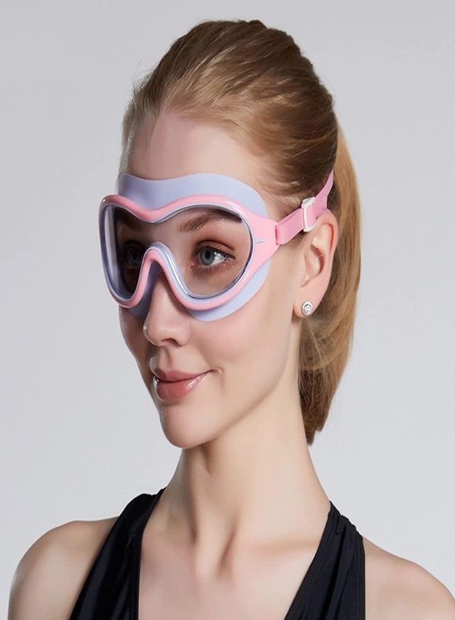 Deoxys Swimming Goggles, No Leakage Anti-Fog UV Protection Swimming Goggles for Adults Men Women Youth Teens|| Multi Colour || - Image 1