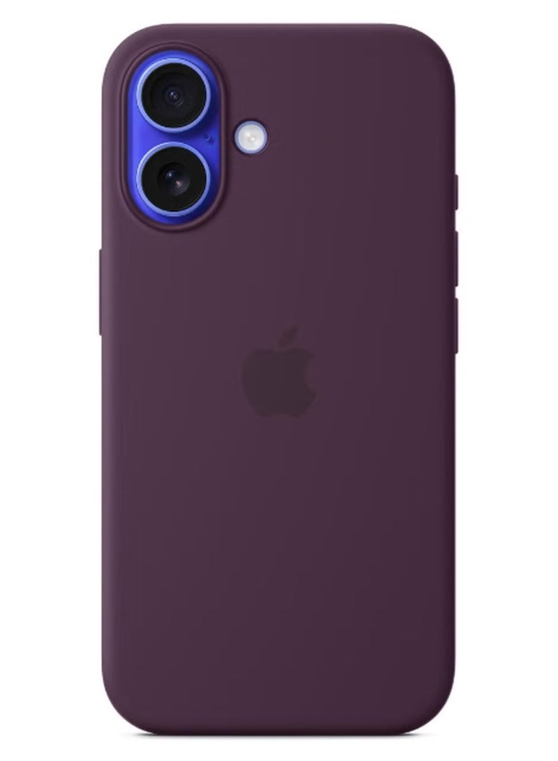 INEIX Apple iPhone 16 Premium Case | Premium Silicone Case Cover Designed for Apple iPhone 16 | Apple iPhone 16 Case Camera and Drop Protection Thin Protective Back Cover Case for Apple iPhone 16-Plum - Image 1