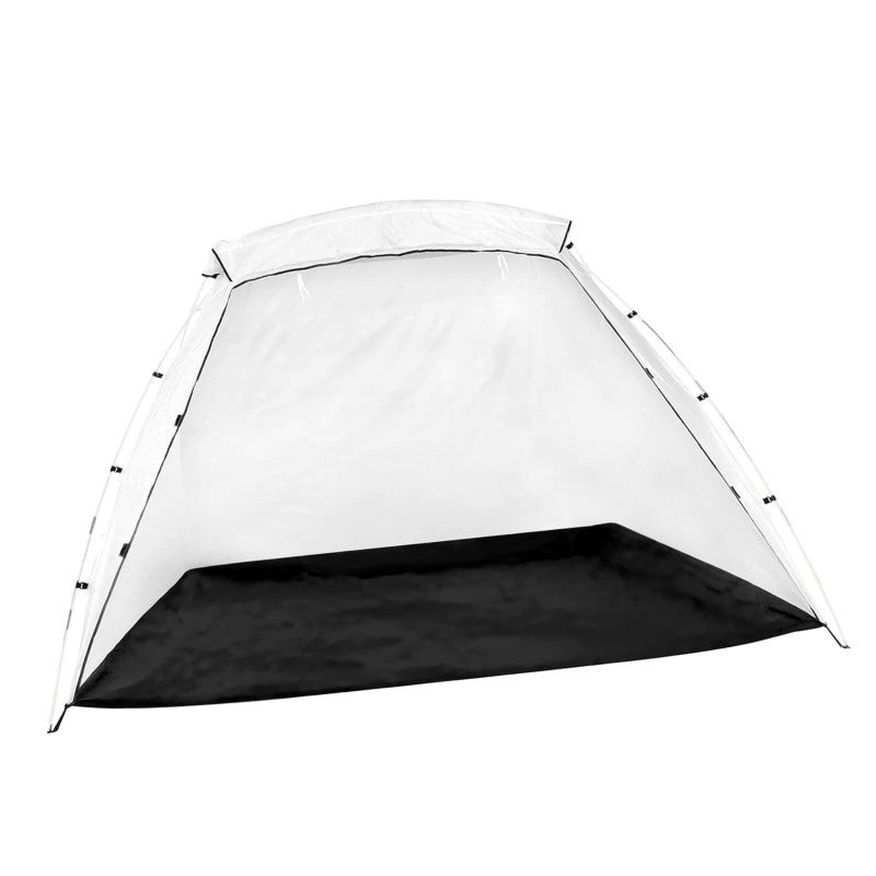 Portable Paint Booth Tent: 8.5 X 6.0 X 5.5 Feet Large Capacity - Easy Assembly Unique Curtain Design Rugged Oxford Cloth Polyester Construction for Indoor Outdoor Furniture Craft Painting Projects - Image 3
