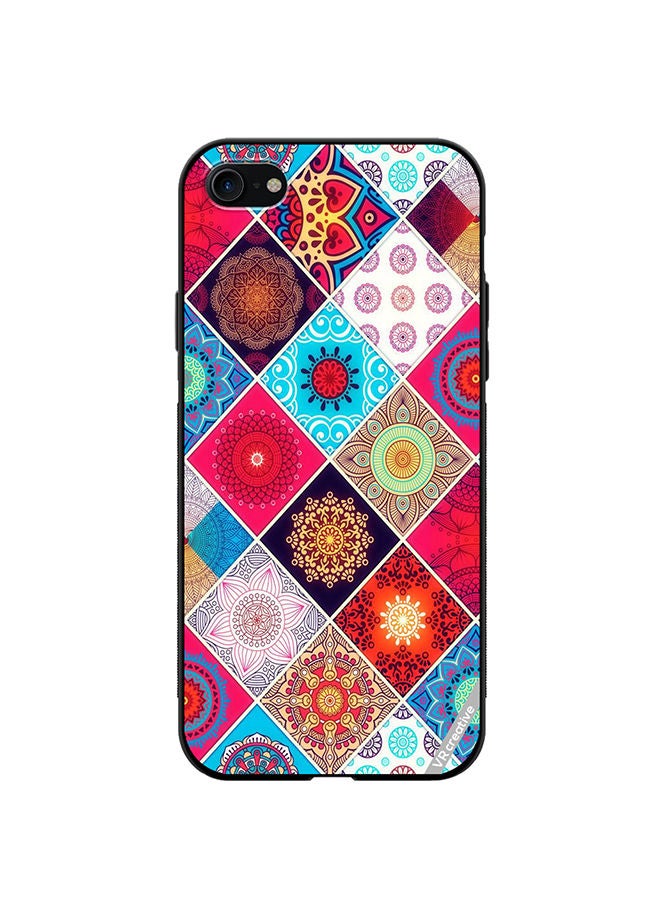 VR CREATIVE Protective Case Cover For Apple iPhone SE (2022) Multicolur Design Multicolour - Image 1