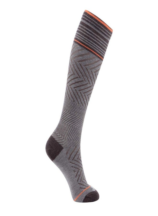 ja vie 76% Merino Wool Compression Socks 15-20mmHg Seamless Toe for Women & Men - Image 1