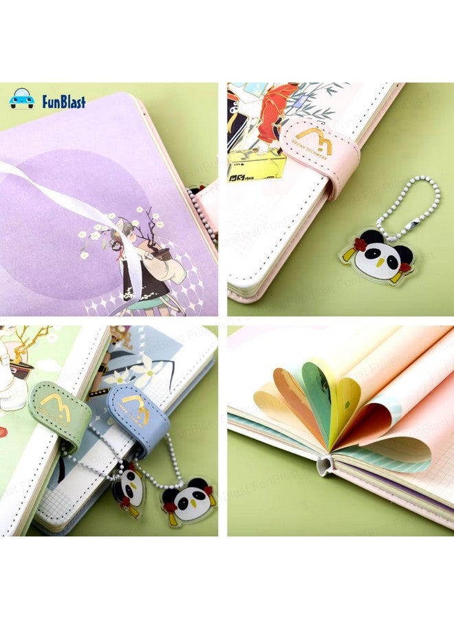 FunBlast FunBlast Kawaii 3D PU Leather Diary, Notebook Color Pages Diary with Magnetic Strap Lock, Journal Diary for Girls, Diary Set Notebooks for Girls, Size A5 (112 Pages) (Print May Vary)  - Image 5