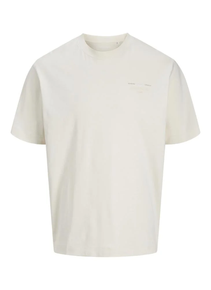 JACK & JONES  Logo Crew Neck T-Shirt for Men | Best Price UAE