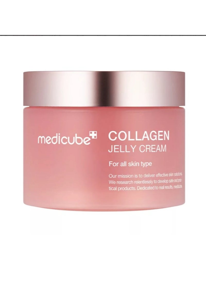 Medicube - medicube Collagen Jelly Cream- Niacinamide & Freeze-Dried Hydrolyzed Collagen - Boosts skin's barrier hydration and gives 24h Glow & Lifted Look - Korean skincare (1.69 Fl Oz - Image 1