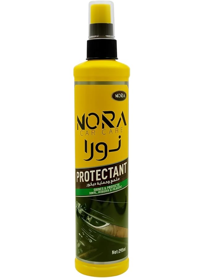 Generic Nora Car Care Protectant Spray - Provides Superior Uv Protection, Helps Prevent Fading And Cracking, Vinyl, Rubber And Plastic Shines & Protects (295 Ml)  - Image 1