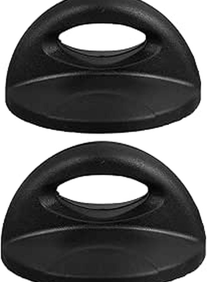 Heat Resistant Replacement Knobs For Small Pot Lids 2 Pack Black - Image 1