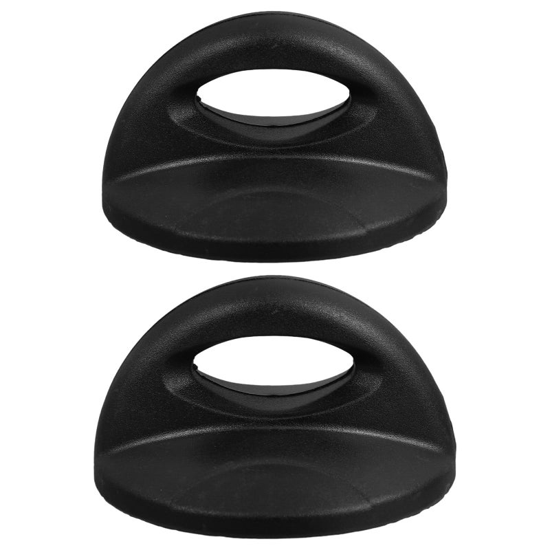 Heat Resistant Replacement Knobs For Small Pot Lids 2 Pack Black - Image 2