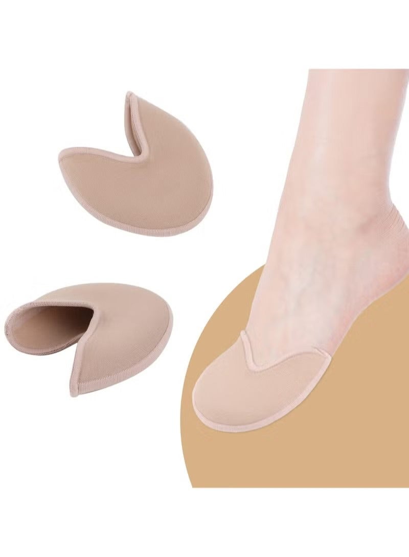 Toe Cover Shoes with Padding, Ballet Shoes Pointe, Skin Color Toe Protectors & Half Insoles for Foot Care Women - Image 5