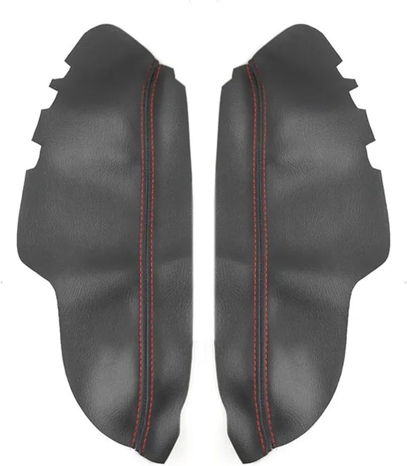 QASULER Leather Door Handle Armrest Cover for Toyota Avalon - Image 1