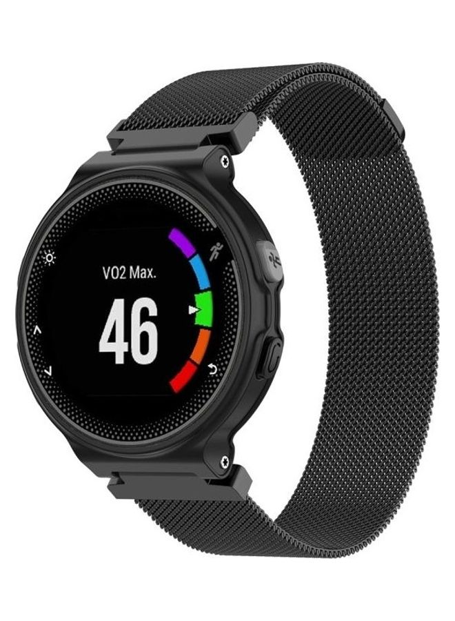 NIBEMINENT Replacement Strap With 2-Piece Screwdriver For Garmin Forerunner 235 Black - Image 2