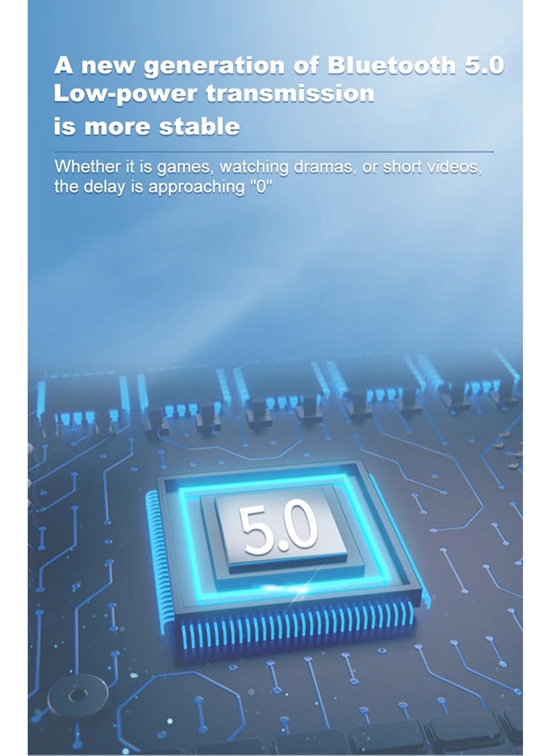 Wireless Sleep Speaker with Bone Conduction, Bluetooth, Stereo Bass Under Pillow Sound Box for Better Sleeping During Travel and Home, Support TF - Image 4