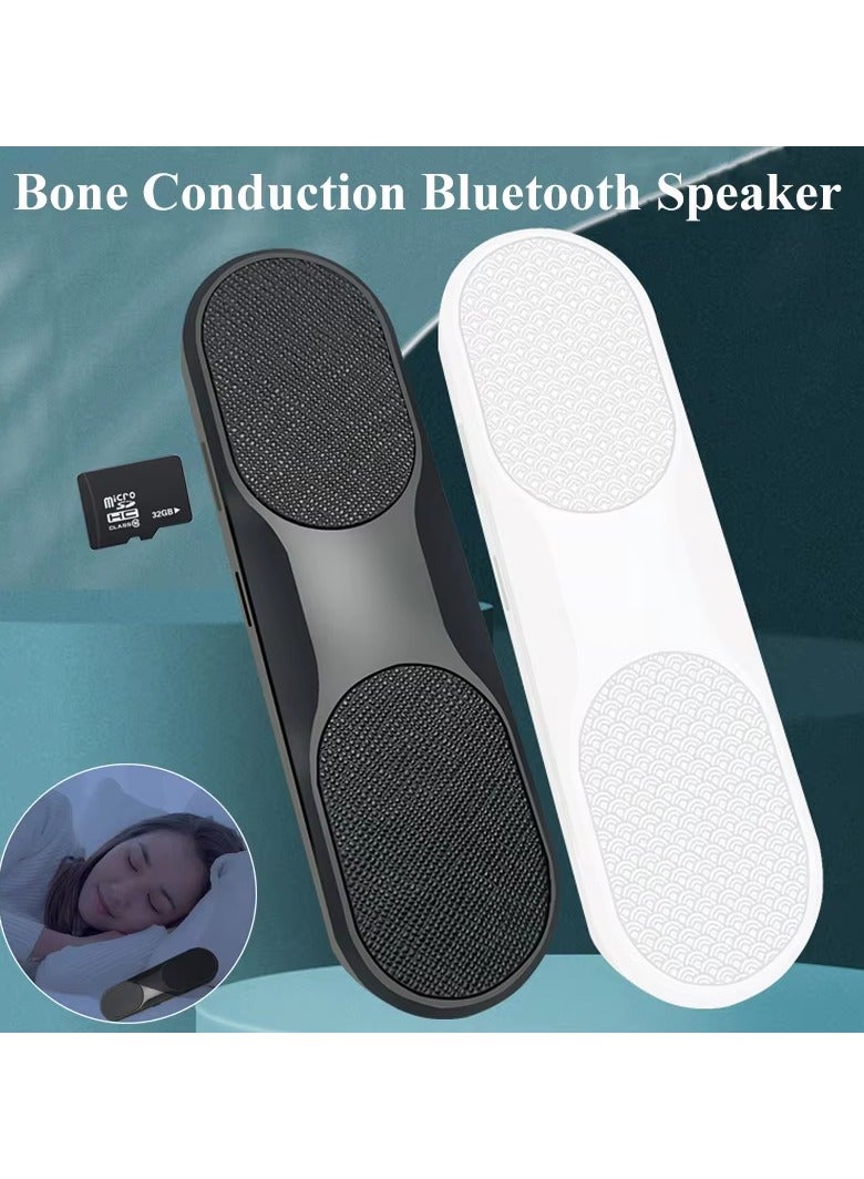 Wireless Sleep Speaker with Bone Conduction, Bluetooth, Stereo Bass Under Pillow Sound Box for Better Sleeping During Travel and Home, Support TF - Image 5